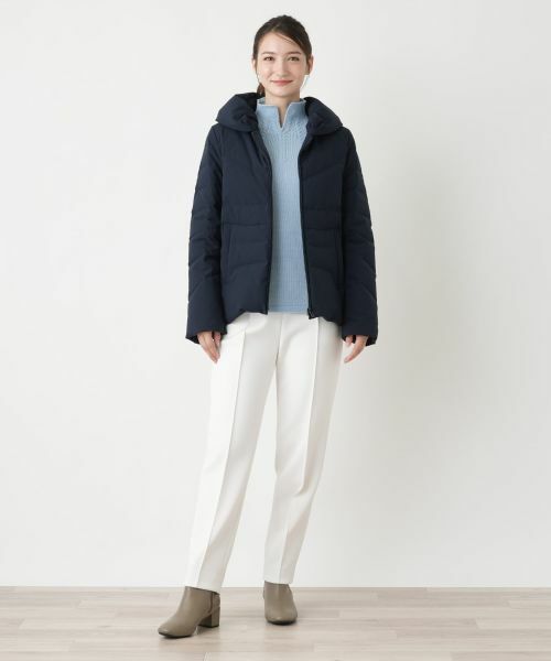 Leilian / レリアン その他アウター | ショールカラーダウンコート【Leilian WHITE LABEL】 | 詳細1