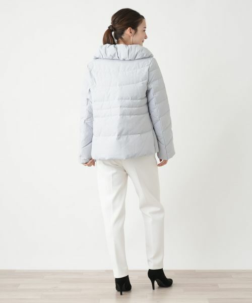 Leilian / レリアン その他アウター | ショールカラーダウンコート【Leilian WHITE LABEL】 | 詳細11