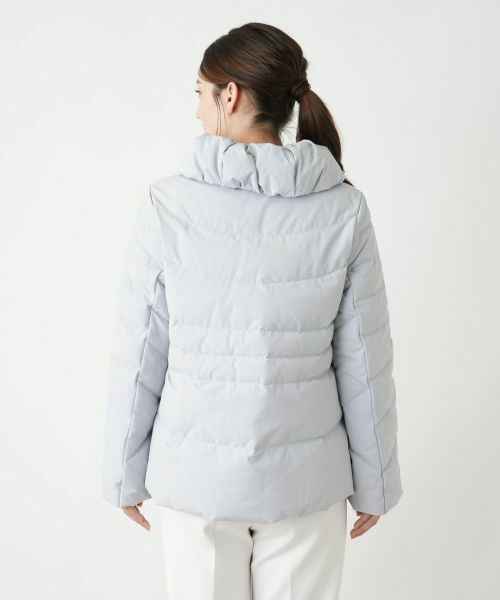 Leilian / レリアン その他アウター | ショールカラーダウンコート【Leilian WHITE LABEL】 | 詳細14