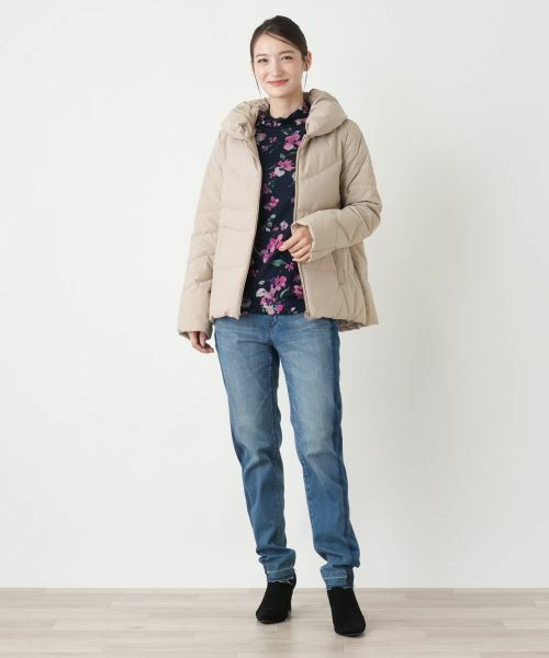 Leilian / レリアン その他アウター | ショールカラーダウンコート【Leilian WHITE LABEL】 | 詳細5