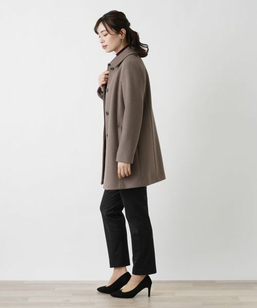 Leilian / レリアン その他アウター | ラウンドカラーコート【Leilian WHITE LABEL】 | 詳細2