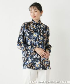 Leilian / レリアン シャツ・ブラウス | ボウタイノーカラーブラウス【ROCHAS Premiere】