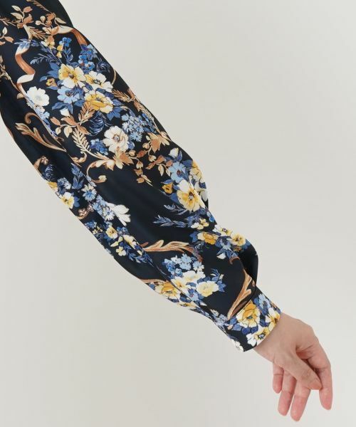 Leilian / レリアン シャツ・ブラウス | ボウタイノーカラーブラウス【ROCHAS Premiere】 | 詳細13