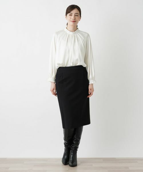 Leilian / レリアン シャツ・ブラウス | 【店舗人気】ハイネックブラウス | 詳細1