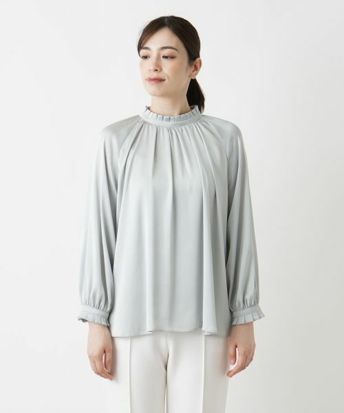 Leilian / レリアン シャツ・ブラウス | 【店舗人気】ハイネックブラウス | 詳細16