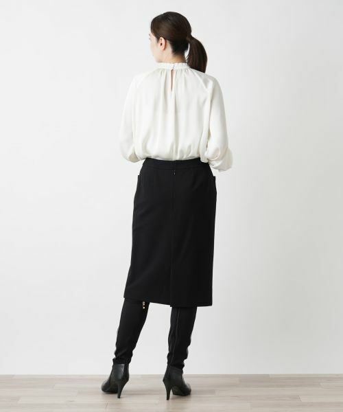 Leilian / レリアン シャツ・ブラウス | 【店舗人気】ハイネックブラウス | 詳細3