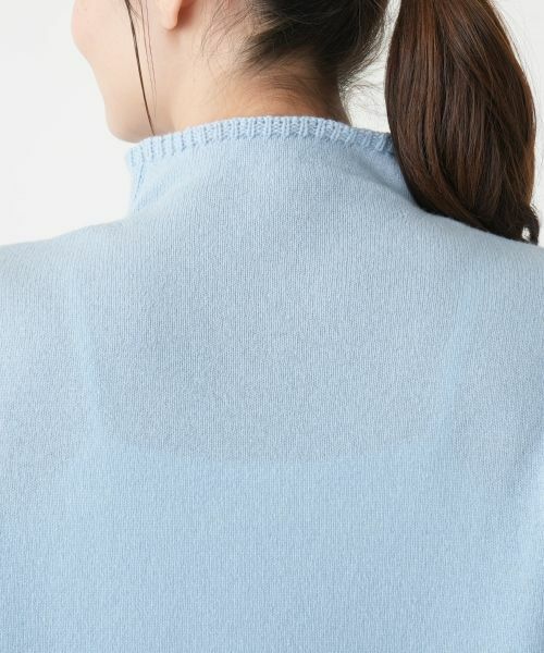 Leilian / レリアン ニット・セーター | スリットハイネックニット【Leilian WHITE LABEL】 | 詳細11
