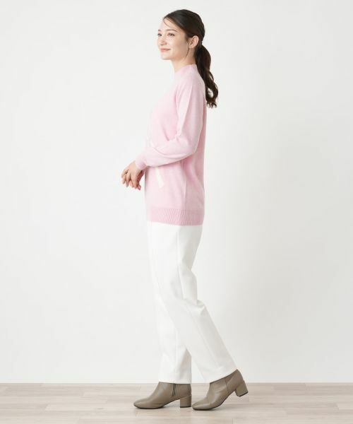 Leilian / レリアン ニット・セーター | リボンディテールニット【Leilian WHITE LABEL】 | 詳細2
