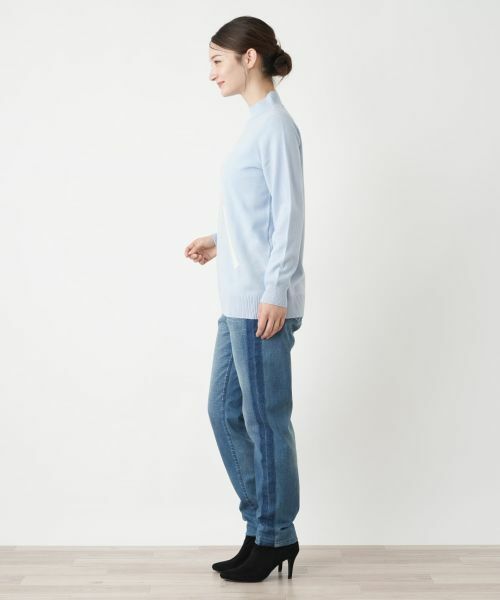 Leilian / レリアン ニット・セーター | リボンディテールニット【Leilian WHITE LABEL】 | 詳細6