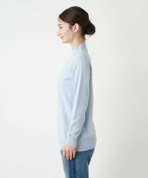 Leilian / レリアン ニット・セーター | リボンディテールニット【Leilian WHITE LABEL】 | 詳細9