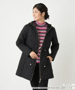 Leilian / レリアン その他アウター | フーデッドコート【Leilian WHITE LABEL】