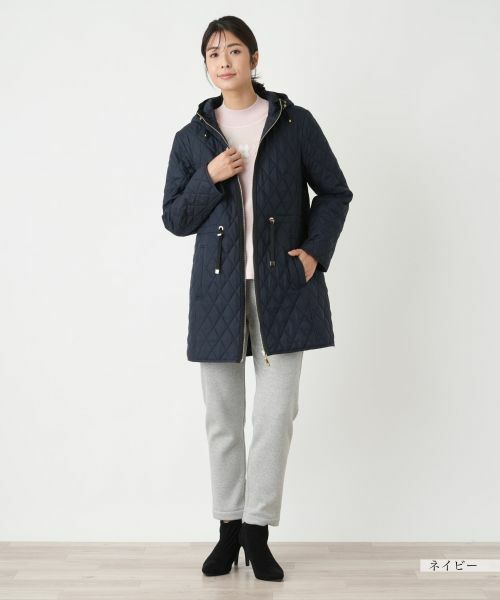 Leilian / レリアン その他アウター | フーデッドコート【Leilian WHITE LABEL】 | 詳細1