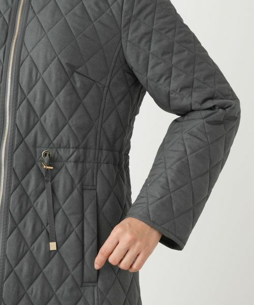 Leilian / レリアン その他アウター | フーデッドコート【Leilian WHITE LABEL】 | 詳細17