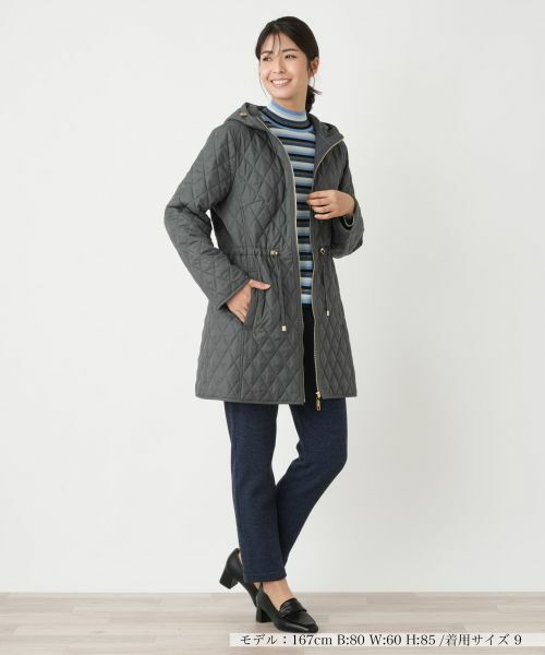 Leilian / レリアン その他アウター | フーデッドコート【Leilian WHITE LABEL】 | 詳細7