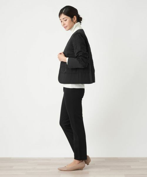 Leilian / レリアン テーラードジャケット | ノーカラージャケット【Leilian WHITE LABEL】 | 詳細15