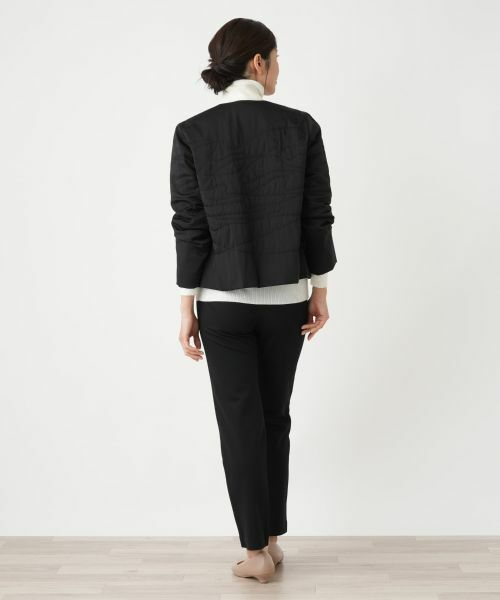 Leilian / レリアン テーラードジャケット | ノーカラージャケット【Leilian WHITE LABEL】 | 詳細16
