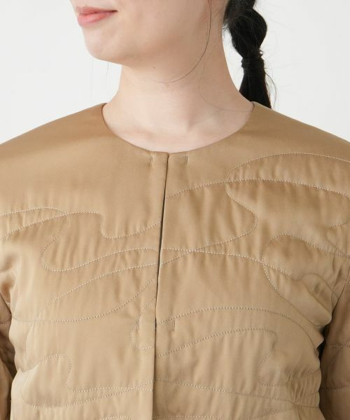 Leilian / レリアン テーラードジャケット | ノーカラージャケット【Leilian WHITE LABEL】 | 詳細7