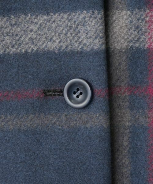 Leilian / レリアン その他アウター | チェックスタンドカラーコート【Leilian WHITE LABEL】 | 詳細12