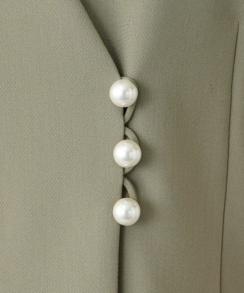 Leilian / レリアン テーラードジャケット | Vネックベスト【Leilian WHITE LABEL】 | 詳細19