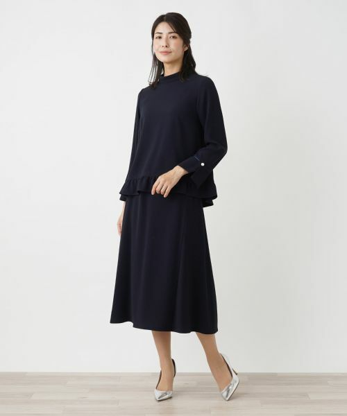 Leilian / レリアン ミニ・ひざ丈スカート | フレアスカート【Leilian WHITE LABEL】 | 詳細1