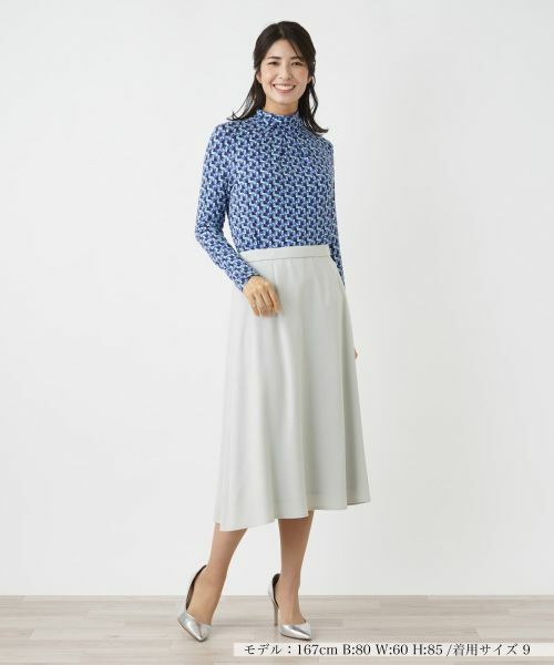 Leilian / レリアン ミニ・ひざ丈スカート | フレアスカート【Leilian WHITE LABEL】 | 詳細5