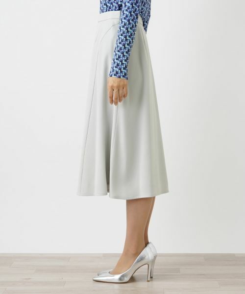 Leilian / レリアン ミニ・ひざ丈スカート | フレアスカート【Leilian WHITE LABEL】 | 詳細9