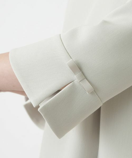 Leilian / レリアン ドレス | ストレッチフレアワンピース【Leilian WHITE LABEL】 | 詳細18