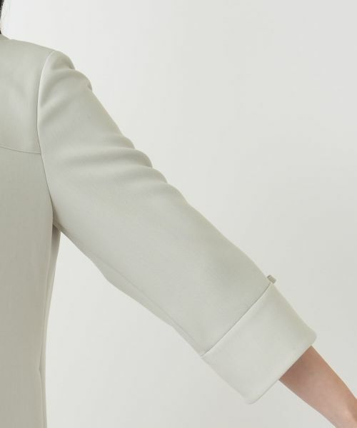 Leilian / レリアン ドレス | ストレッチフレアワンピース【Leilian WHITE LABEL】 | 詳細19