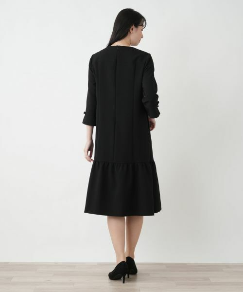 Leilian / レリアン ドレス | ストレッチフレアワンピース【Leilian WHITE LABEL】 | 詳細7