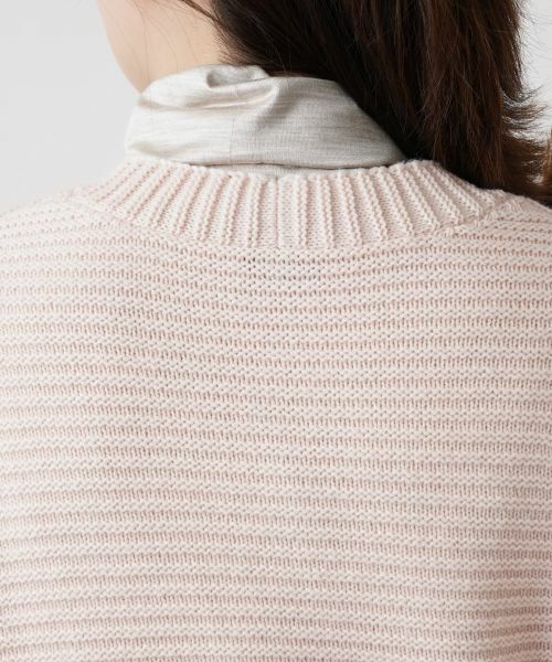 Leilian / レリアン カーディガン・ボレロ | 編地切替Vネックカーディガン | 詳細12