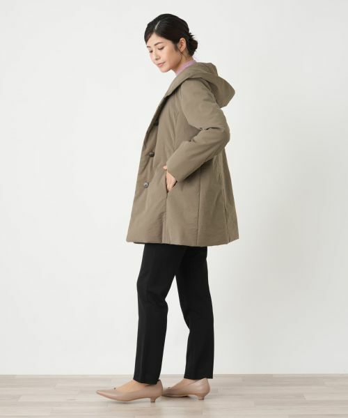 Leilian / レリアン その他アウター | フーデッドコート【Leilian WHITE LABEL】 | 詳細2