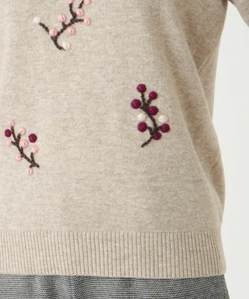 Leilian / レリアン ニット・セーター | モチーフハイネックニット【Leilian WHITE LABEL】 | 詳細14