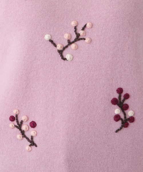 Leilian / レリアン ニット・セーター | モチーフハイネックニット【Leilian WHITE LABEL】 | 詳細4