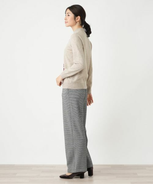 Leilian / レリアン ニット・セーター | モチーフハイネックニット【Leilian WHITE LABEL】 | 詳細6