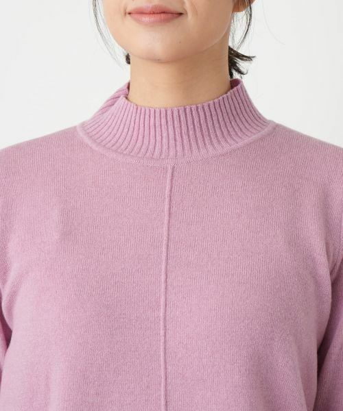 Leilian / レリアン ニット・セーター | バイカラーハイネックニット【Leilian WHITE LABEL】 | 詳細15