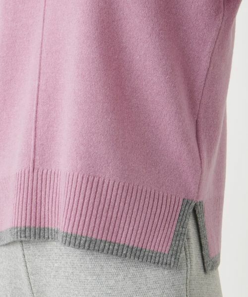 Leilian / レリアン ニット・セーター | バイカラーハイネックニット【Leilian WHITE LABEL】 | 詳細18