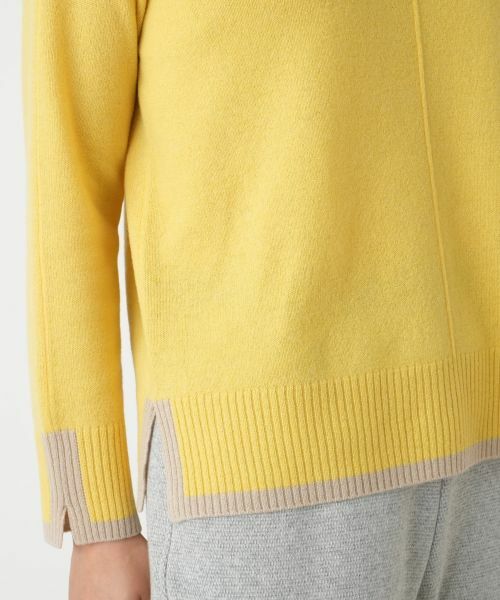 Leilian / レリアン ニット・セーター | バイカラーハイネックニット【Leilian WHITE LABEL】 | 詳細4