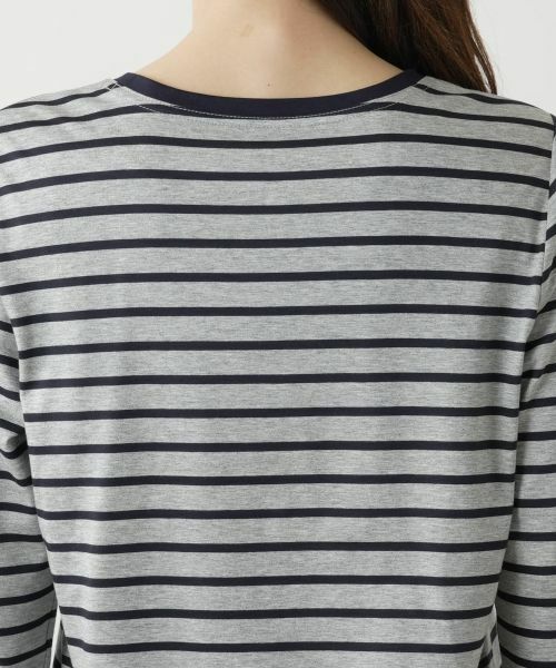 Leilian / レリアン カットソー | ハート×ボーダークルーネックカットソー【MUSE BY ROCHAS Premiere】 | 詳細8