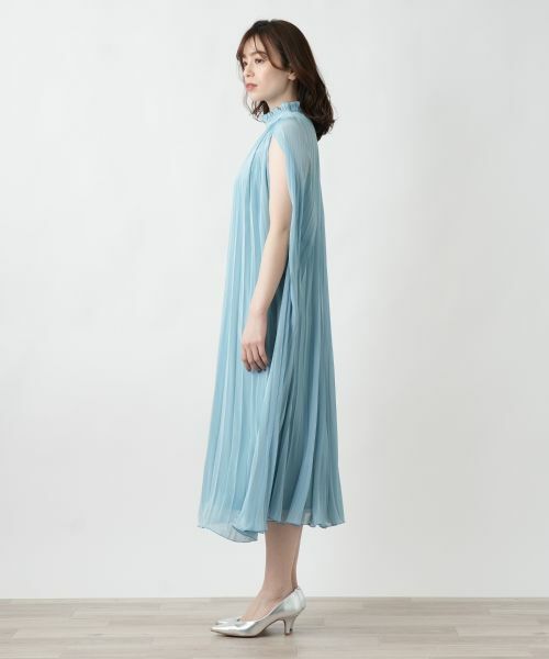 Leilian / レリアン ドレス | 【店舗人気】プリーツノースリーブワンピース | 詳細11