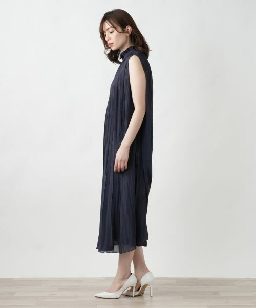 Leilian / レリアン ドレス | 【店舗人気】プリーツノースリーブワンピース | 詳細2