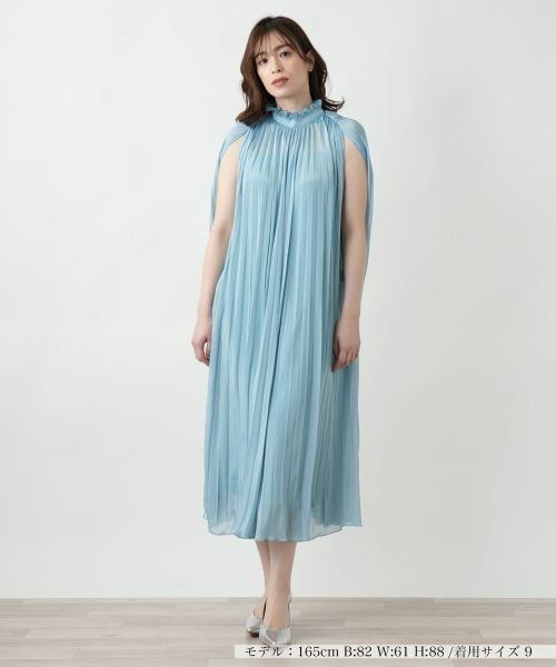 Leilian / レリアン ドレス | 【店舗人気】プリーツノースリーブワンピース | 詳細7