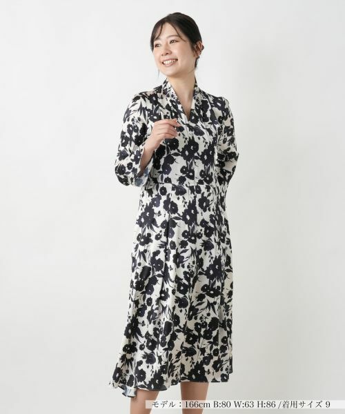 Leilian / レリアン ドレス | 【店舗人気】フレアワンピース【BINDA】(ブラック)