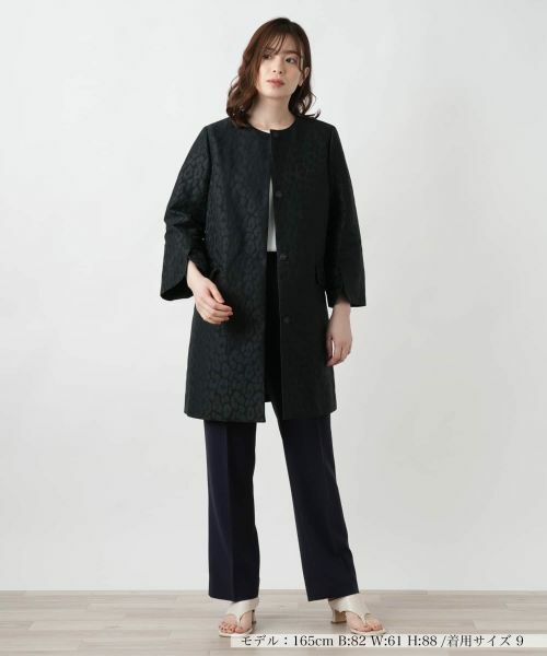 Leilian / レリアン その他アウター | ノーカラーコート | 詳細1