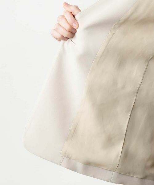 Leilian / レリアン テーラードジャケット | ノーカラーVネックジャケット | 詳細16
