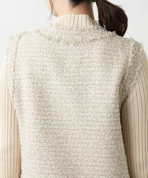 Leilian / レリアン テーラードジャケット | 【店舗人気】Vネックベスト | 詳細8