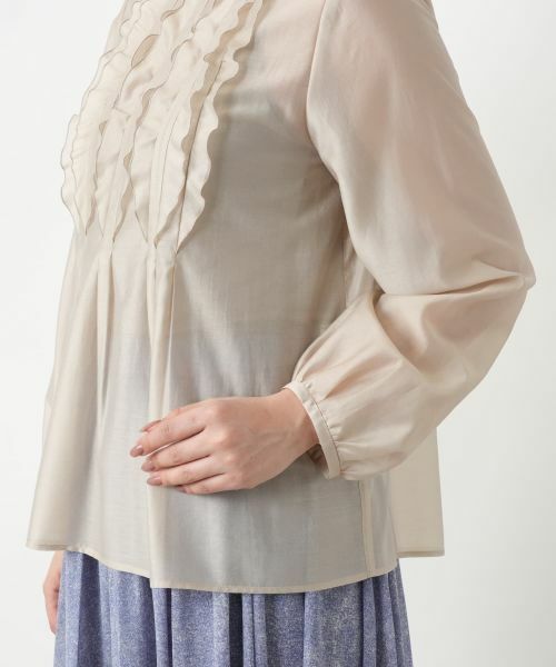 Leilian / レリアン シャツ・ブラウス | フリルブラウス | 詳細13