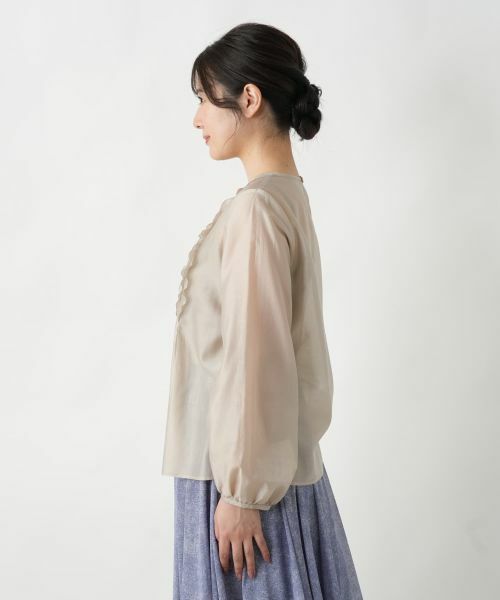 Leilian / レリアン シャツ・ブラウス | フリルブラウス | 詳細8