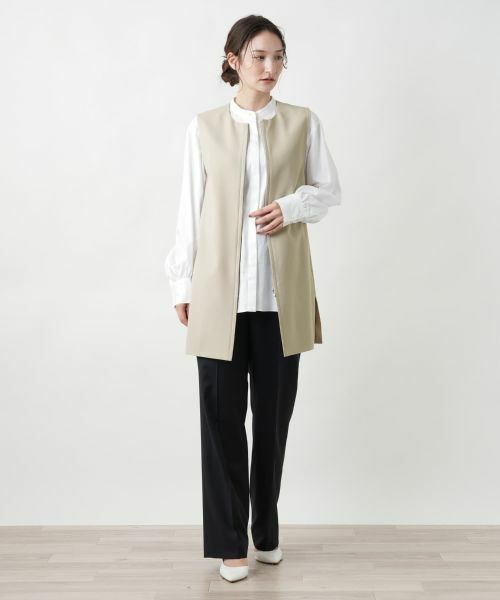 Leilian / レリアン テーラードジャケット | 【店舗人気】ロングベスト | 詳細1