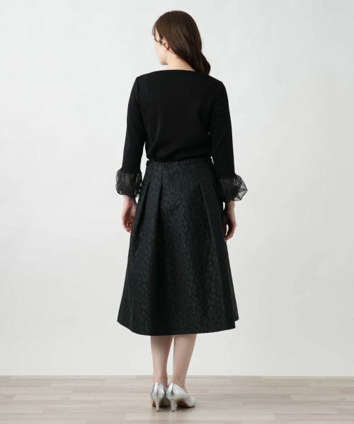 Leilian / レリアン ミニ・ひざ丈スカート | フレアスカート | 詳細3