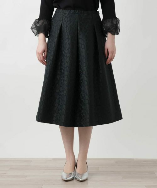 Leilian / レリアン ミニ・ひざ丈スカート | フレアスカート | 詳細4